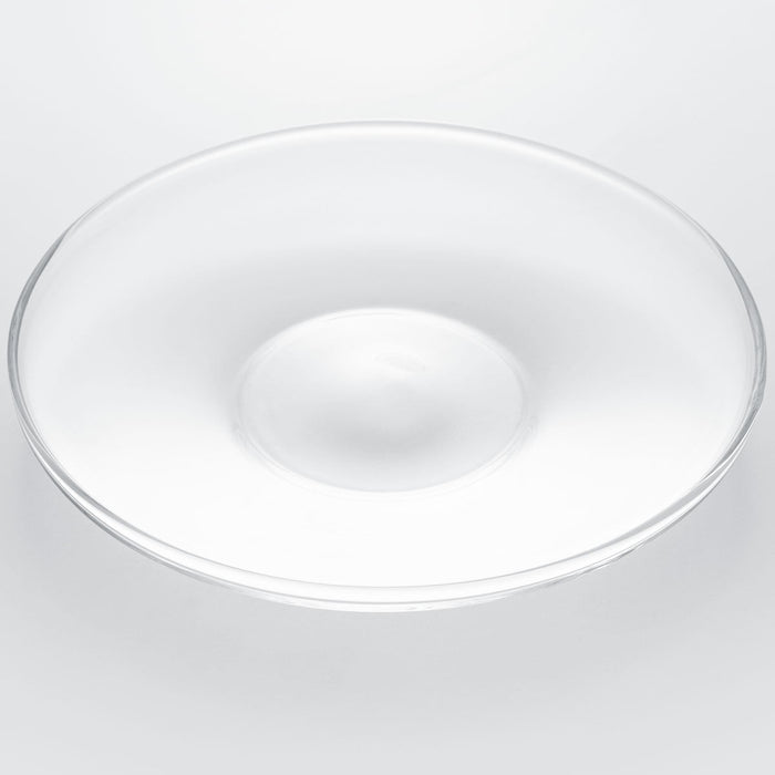 Heat-Resistant Glass Cup  and  Saucer 300ML MC-03