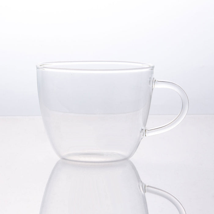 Heat-Resistant Glass Mugcup 300ML DG806-1