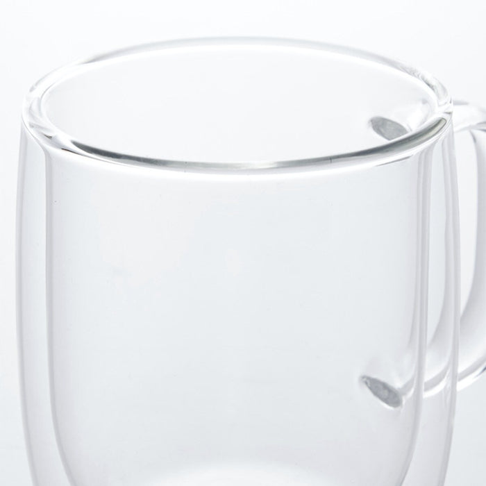 DOUBLE-WALL GLASS MUG410 WS01