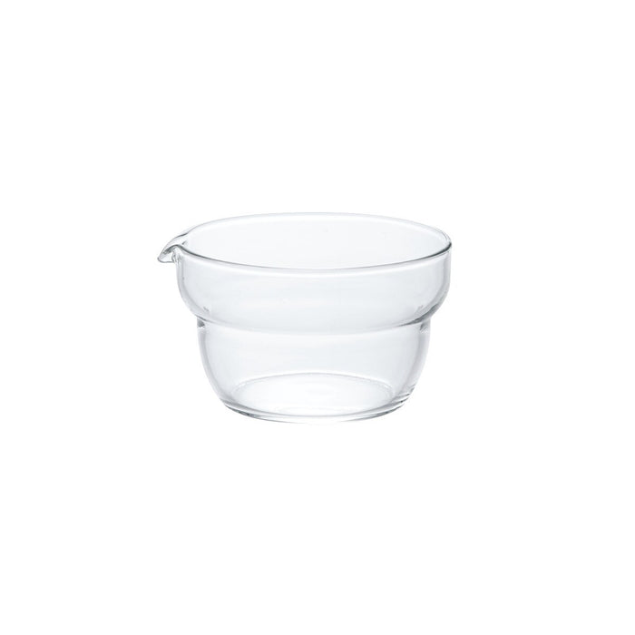 HEAT RESISTANT GLASS SINGLE SPOUT BOWL 100ML