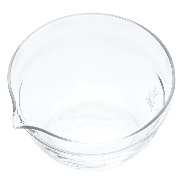 HEAT RESISTANT GLASS SINGLE SPOUT BOWL 200ML