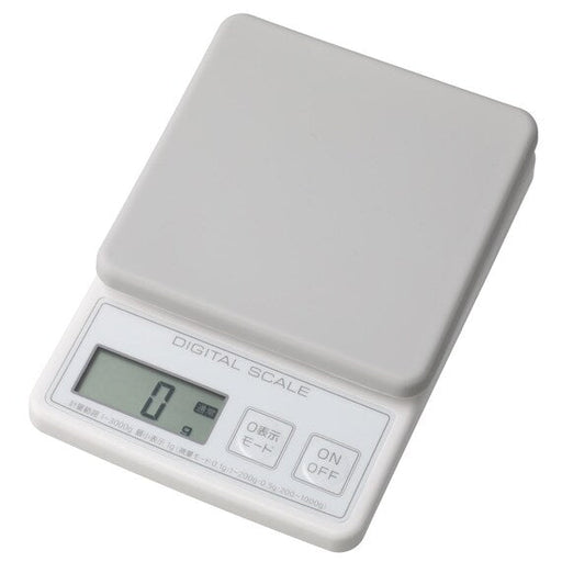 Kitchen Scale 3KG SQ W/Cover GY