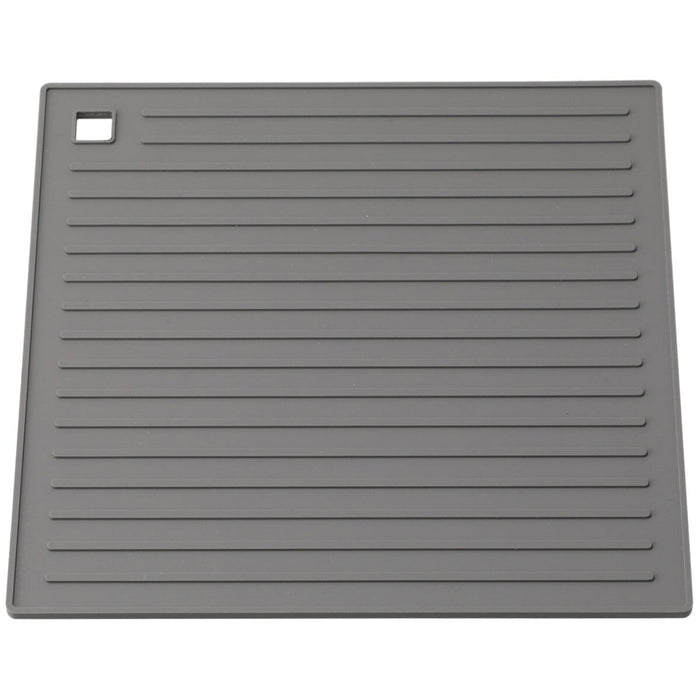 SILICONE TRIVET SQUARE DGY