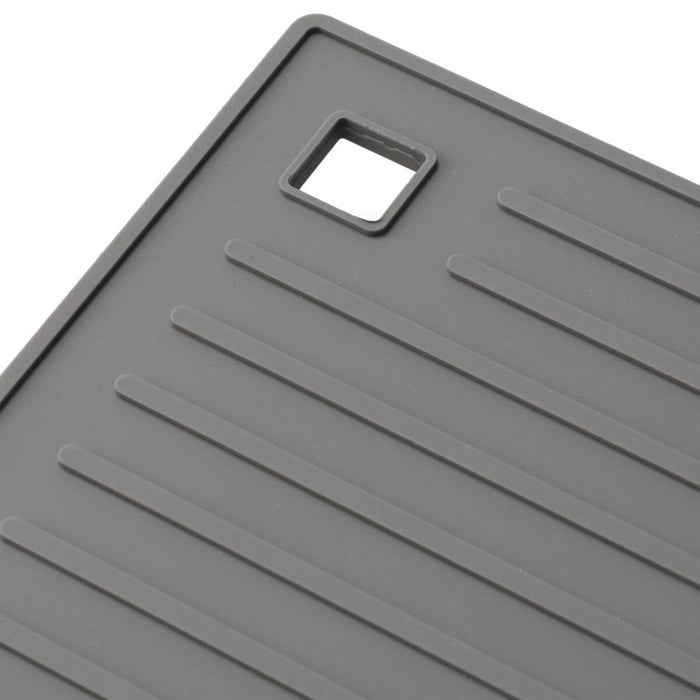 SILICONE TRIVET SQUARE DGY