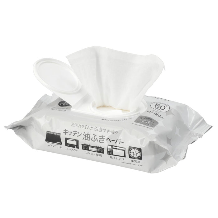 Kitchen oil wipe paper 60P