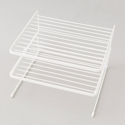 2Tier Plate Rack Flat