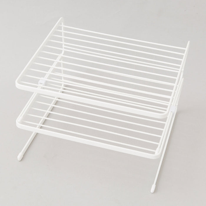 2Tier Plate Rack Flat