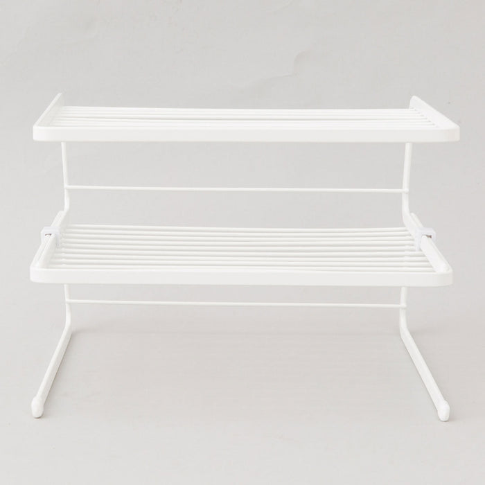 2Tier Plate Rack Flat