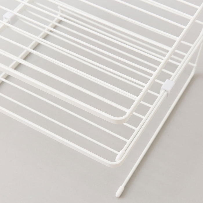 2Tier Plate Rack Flat