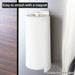 Magnet Paper Towel Holder Flat WH