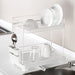 Dish Drainer Double Coating 2 Tier-Slim WH