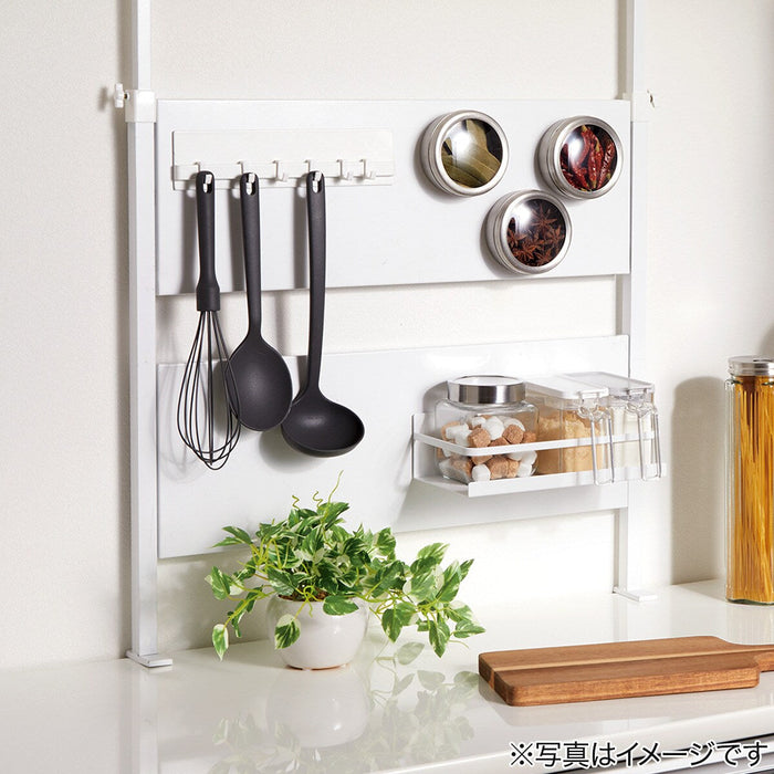 MAGNET SEASONING RACK FLAT2 WH