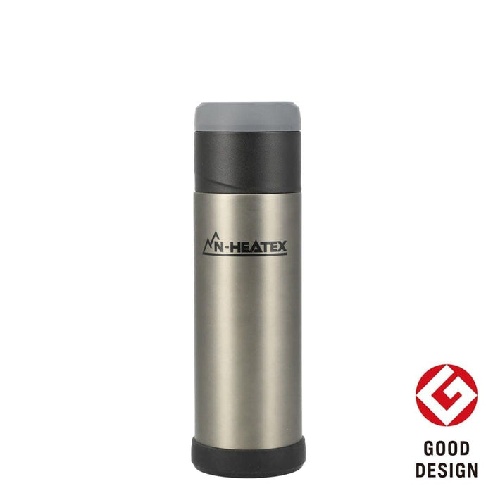 STAINLESS BOTTLE N-HEATEX 500ML GY