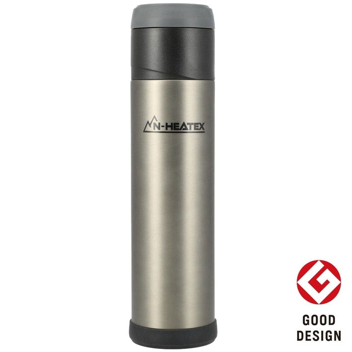 STAINLESS BOTTLE N-HEATEX 900ML GY