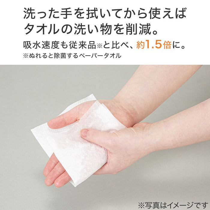 PAPER TOWEL THAT STERILIZES 99% WHEN WET SP