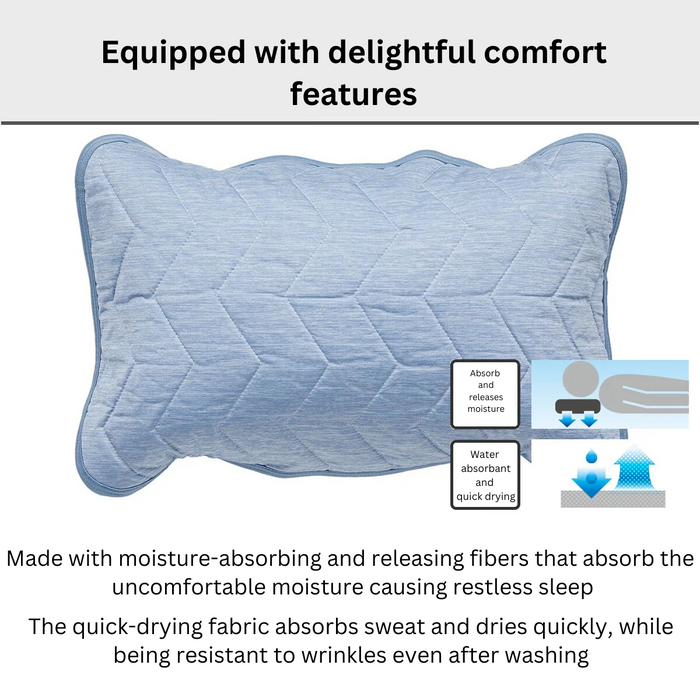 PILLOW PAD N COOL WSP DBL S2403